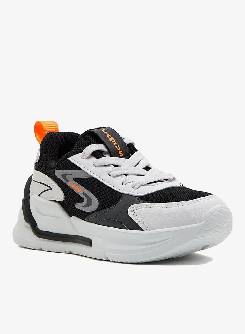 CAMPUS Blk/Wht Men's Low-Top Sneakers - Lightweight, Minimalist Designed for Style for Men | Best Price UAE